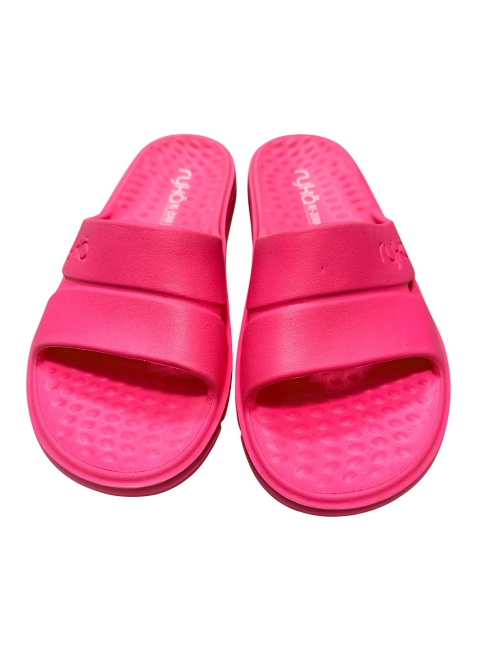 Ryka Hot Pink Slide Sandals for Women size 6
